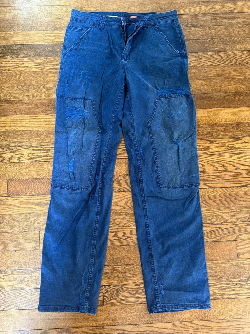 Anthropologie Pilcro The Wanderer Pants, EUC, 30 Tall, Blue